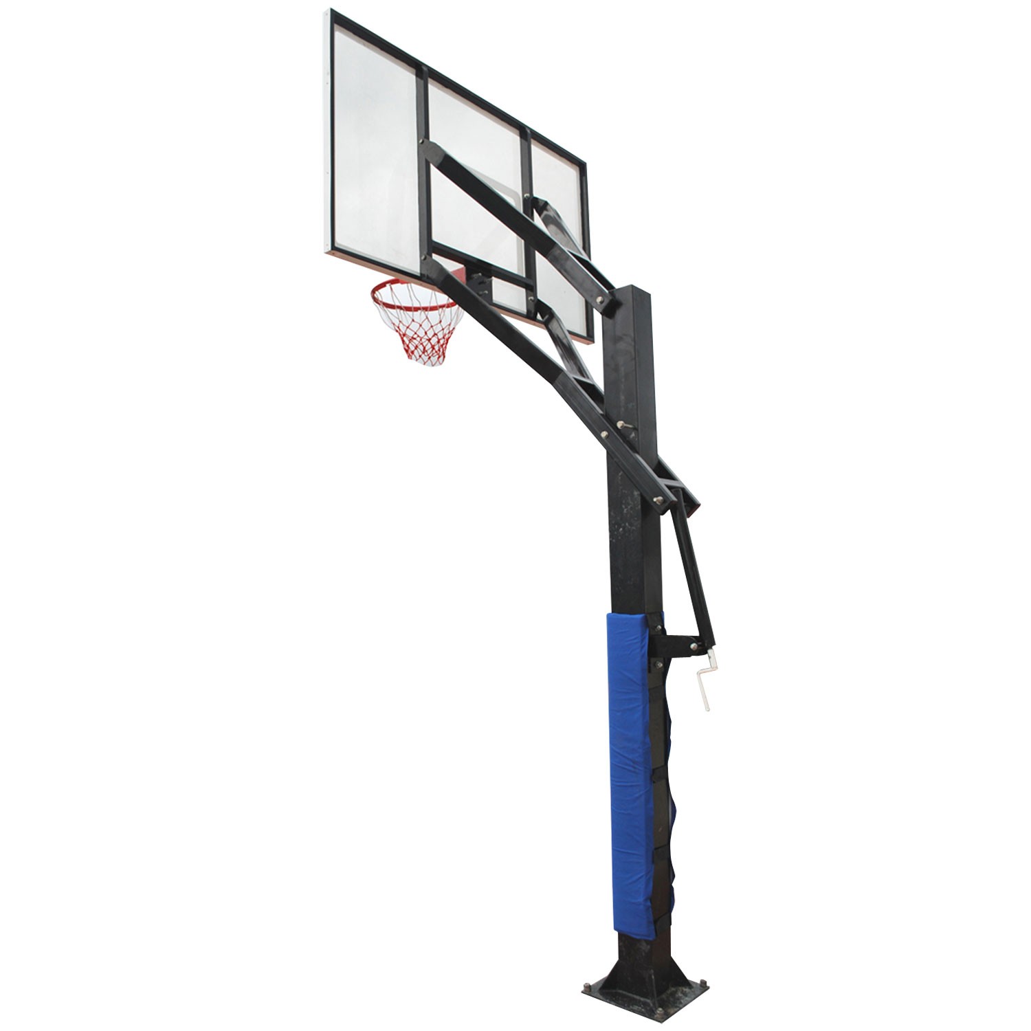  Баскетбольная стационарная стойка DFC ING72G 180x105CM стекло (четыре короба) по низким ценам в Томске и Северске