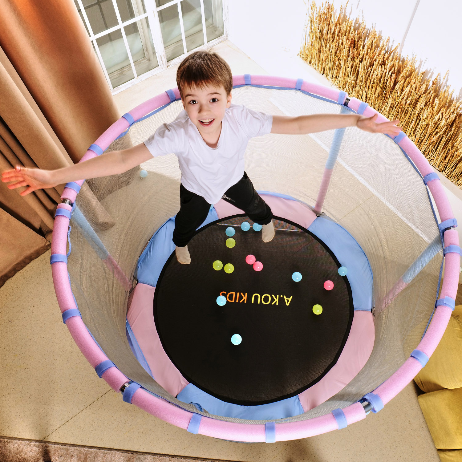  Батут DFC A.KOU KIDS 55 дюймов с сеткой TX-B7110-55" по низким ценам в Томске и Северске