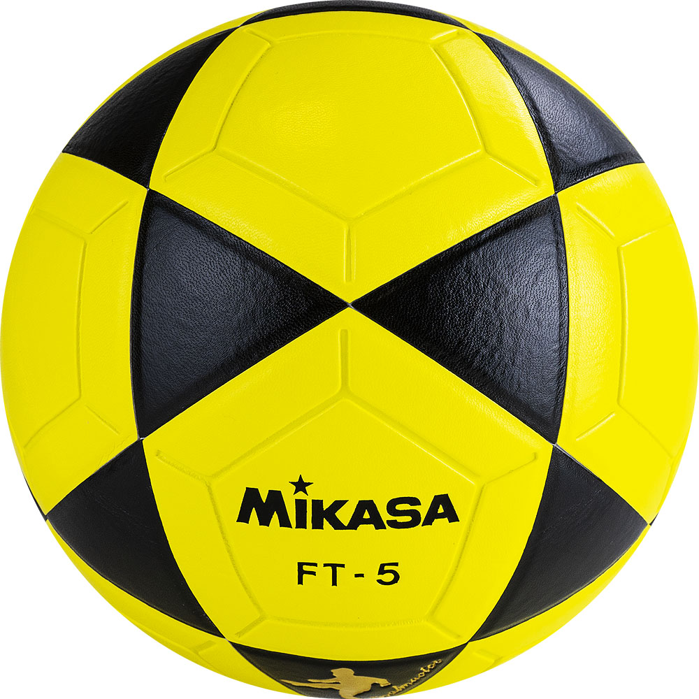 Мяч футбольный Mikasa FT5 FQ-BKY №5 FIFA Quality ПУ 32 пан. термосш. желто-черный по низким ценам в Томске и Северске