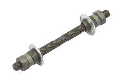 Ось передняя 140мм с гайками и шайбами