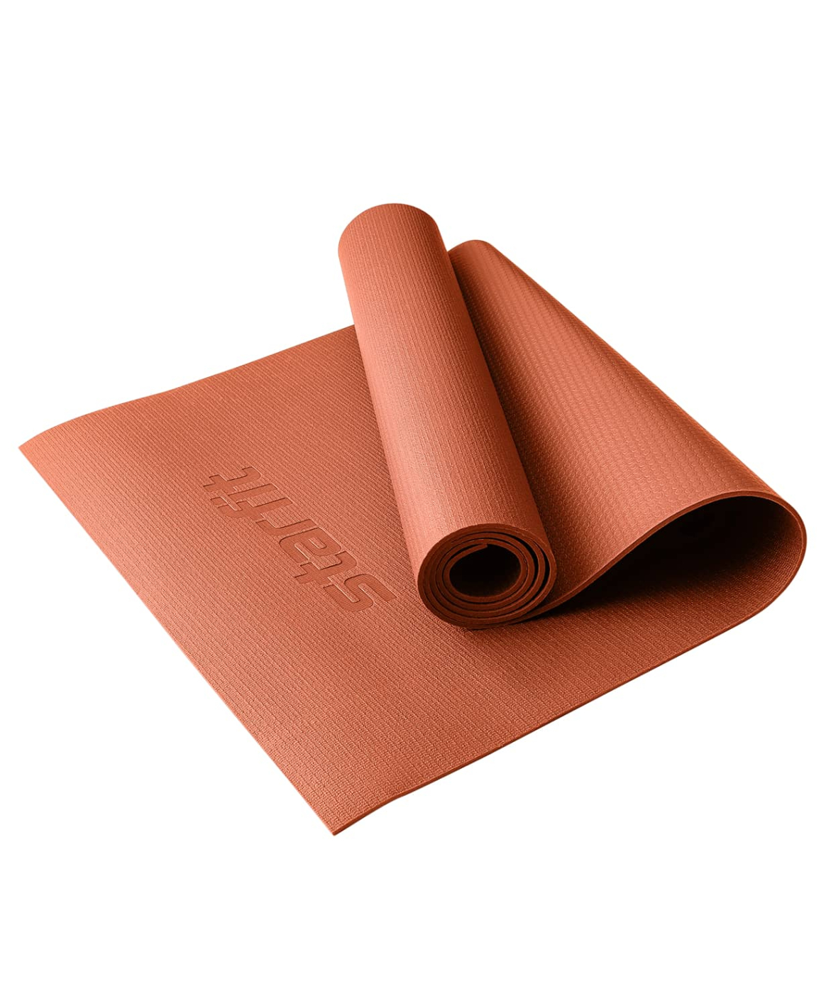  Коврик для йоги StarFit FM-103 PVC HD 183x61x0,6 см высок плотн индийский каштан по низким ценам в Томске и Северске