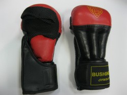 Перчатки для рукопашного боя Bushindo 12 oz красные HFG Перчатки для рукопашного боя Bushindo 12 oz красные HFG