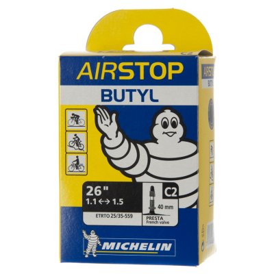  Камера Michelin C2 Airstop 25/35x559 велонип. 40мм по низким ценам в Томске и Северске