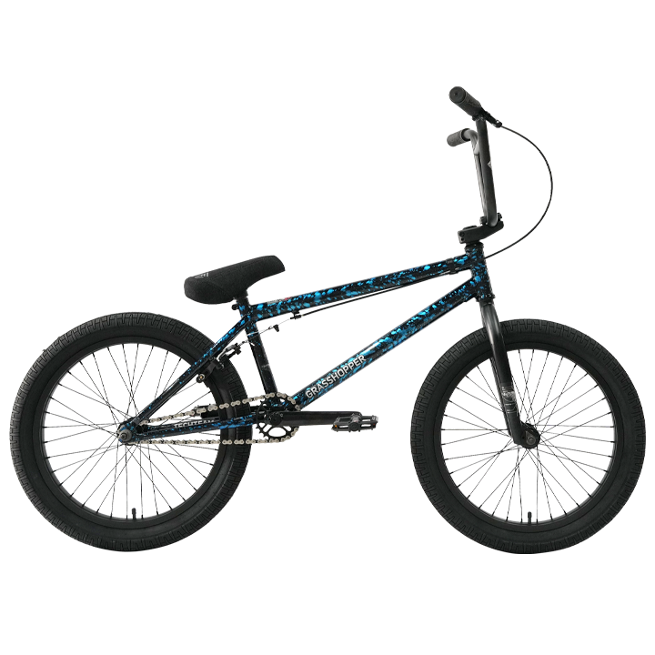 Велосипед BMX TechTeam Grasshoper 20" (2024) сине-черный Велосипед BMX TechTeam Grasshoper 20" (2024) сине-черный по низким ценам в Томске и Северске