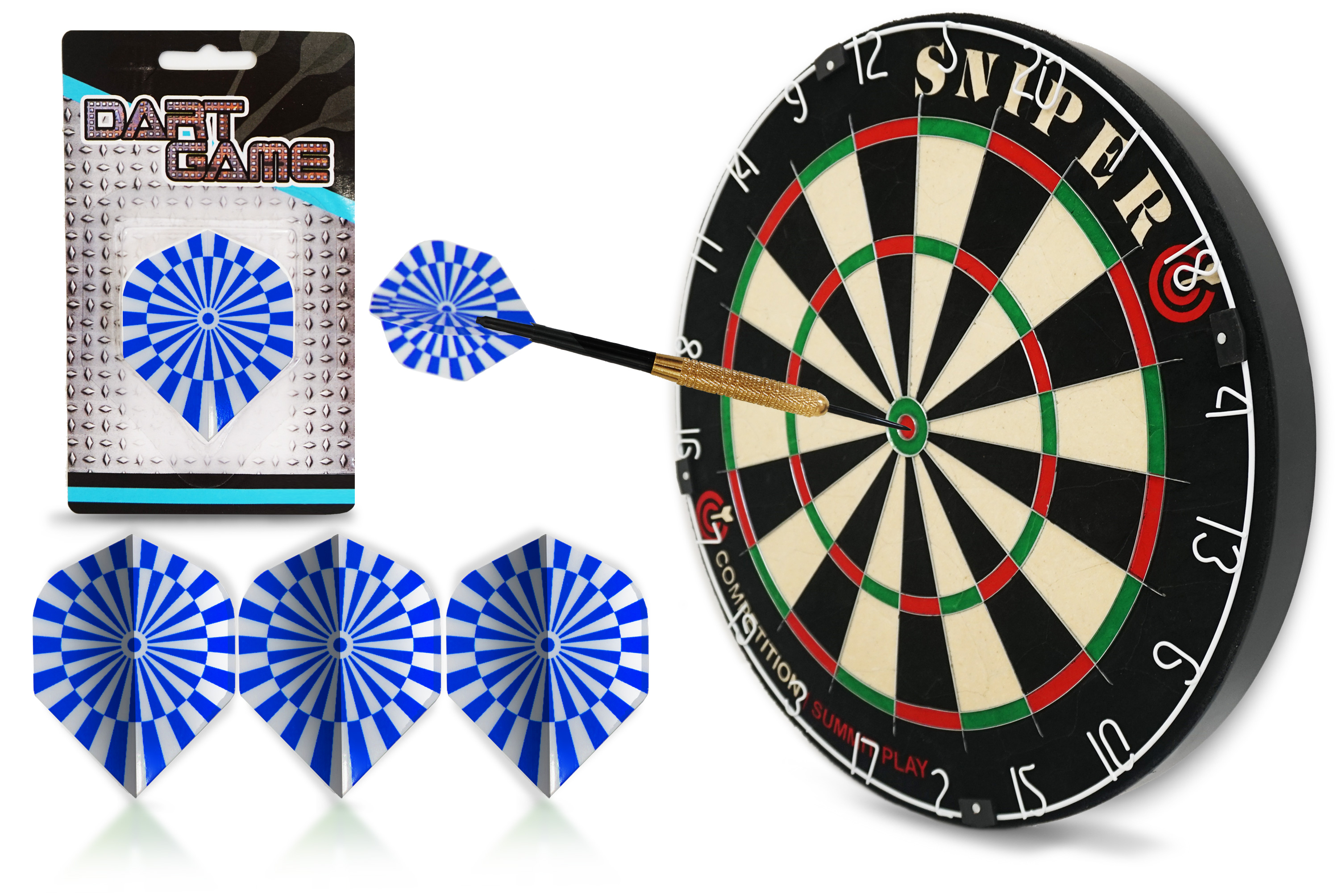  Оперение Classic Blue 3 шт по низким ценам в Томске и Северске