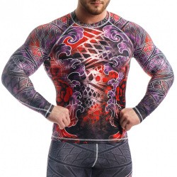 Рашгард с длинным рукавом Orso Yakuza Kintaro с карпом Рашгард с длинным рукавом Orso Yakuza Kintaro с карпом