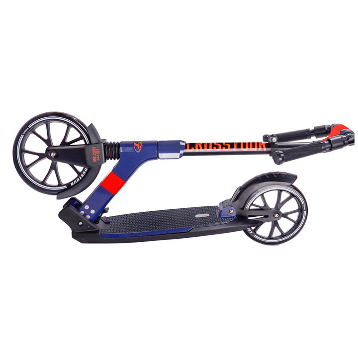 Самокат TechTeam Crosstour (2019) blue/orange Самокат TechTeam Crosstour (2019) blue/orange по низким ценам в Томске и Северске