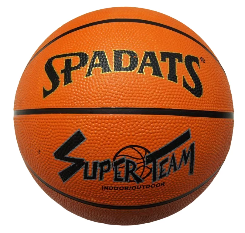 Фото Мяч баскетбольный Spadats SP-402O № 7 резина оранжевый со склада магазина СпортСЕ