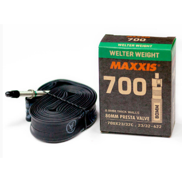 Камера 700 * 23/32C Maxxis Welter Weight (23/32-622) 0.8 LFVSEP80 (B-C) Камера 700 * 23/32C Maxxis Welter Weight (23/32-622) 0.8 LFVSEP80 (B-C) по низким ценам в Томске и Северске