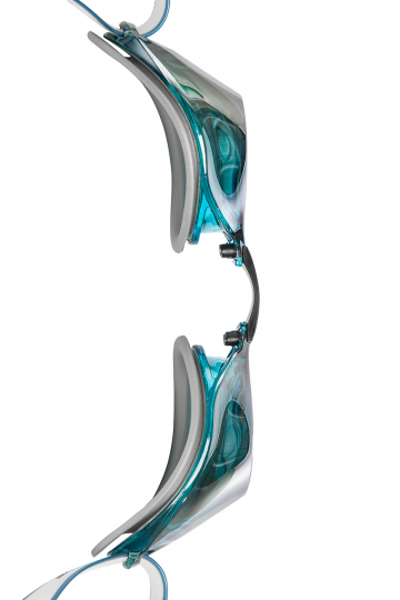  Очки для плавания Mad Wave Turbo Racer II Mirror стартовые turquoise по низким ценам в Томске и Северске