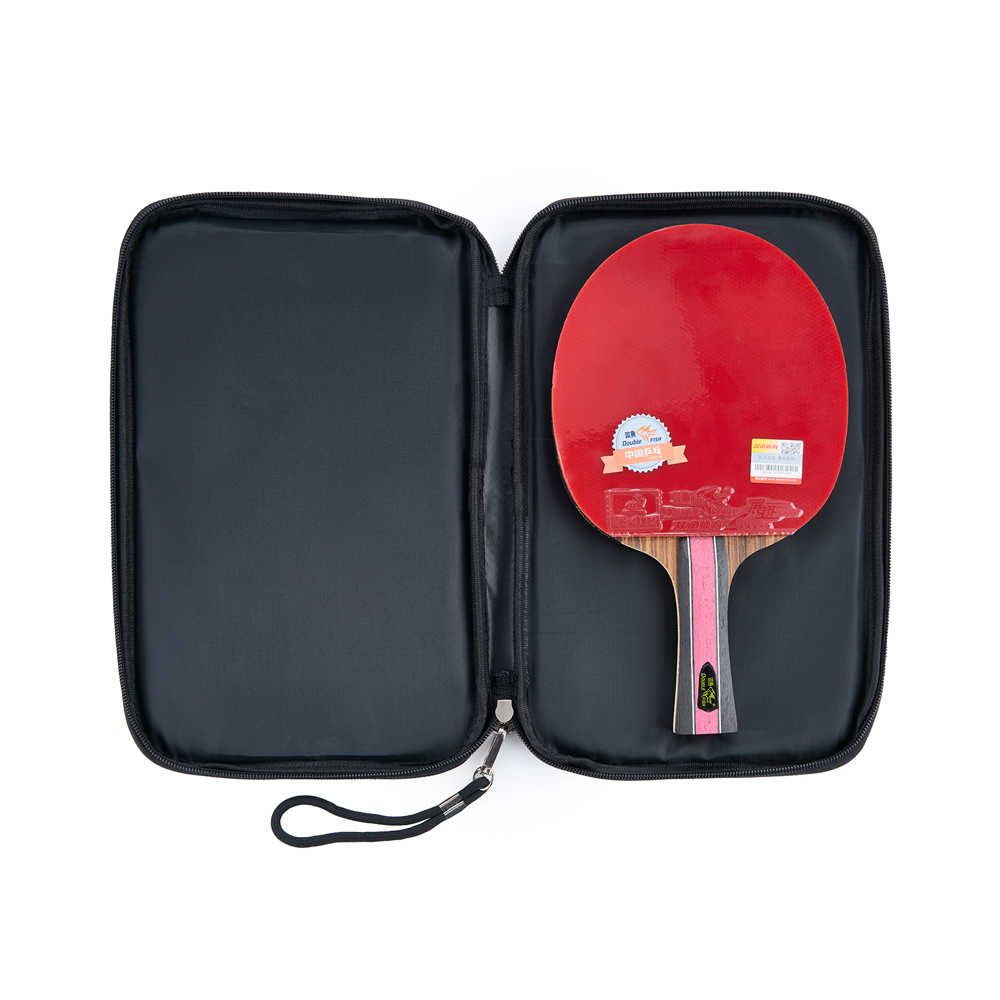  Ракетка для настольного тенниса Double Fish J8 для тренировок конич. ручка + чехол по низким ценам в Томске и Северске