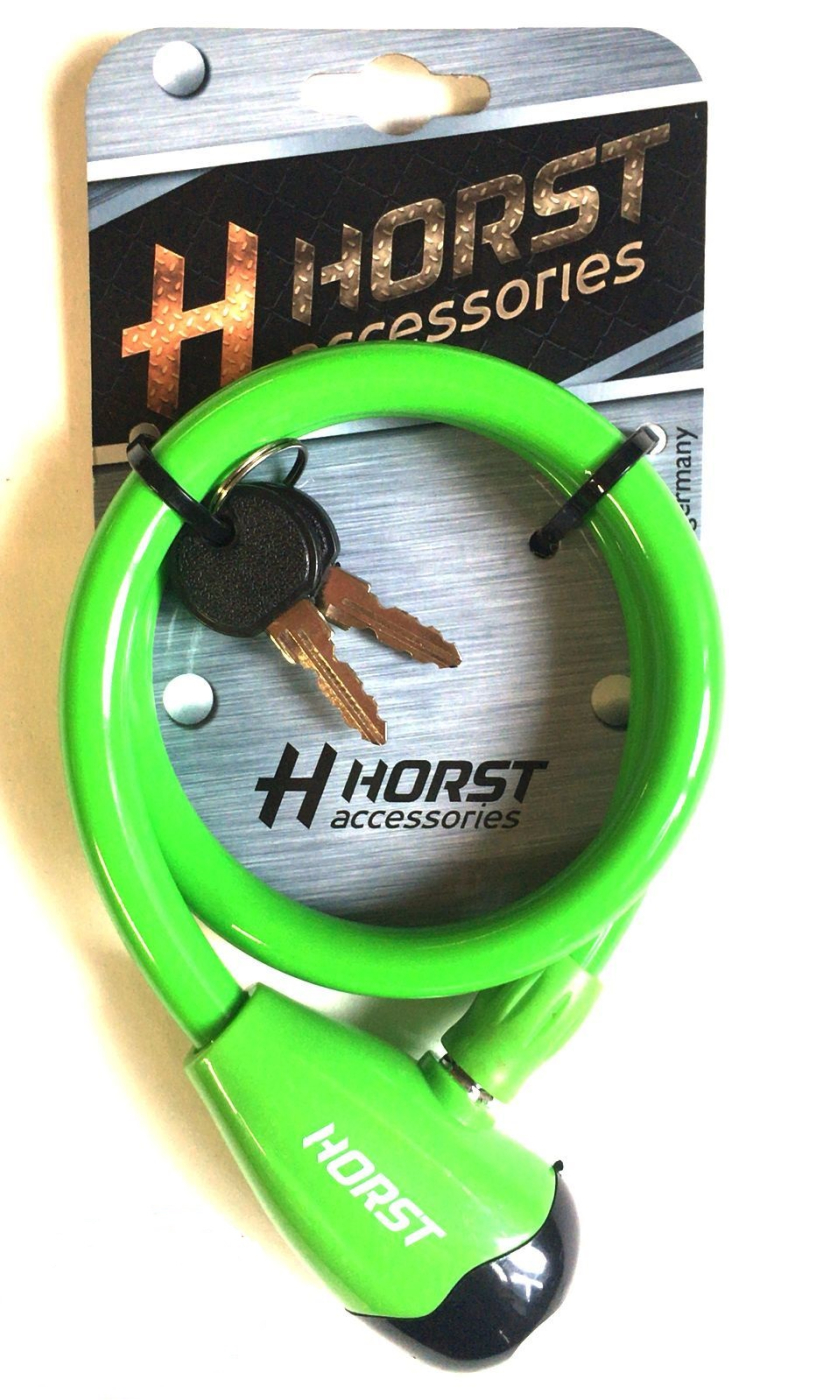  Замок Horst 12x650мм автом. на ключе зеленый 09-100062 по низким ценам в Томске и Северске