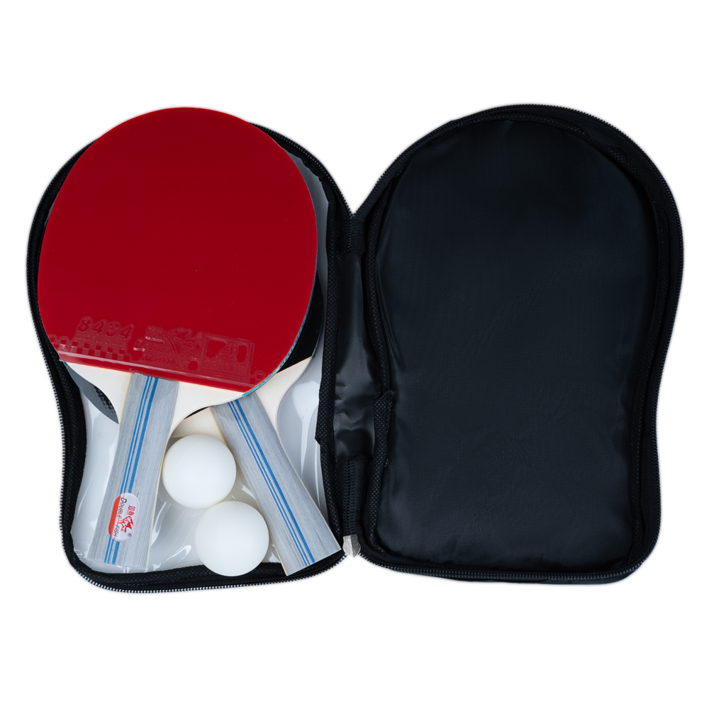  Набор для настольного тенниса Double Fish CK-307 2 ракетки и 2 мяча,конич.ручка +сумка-чехол по низким ценам в Томске и Северске