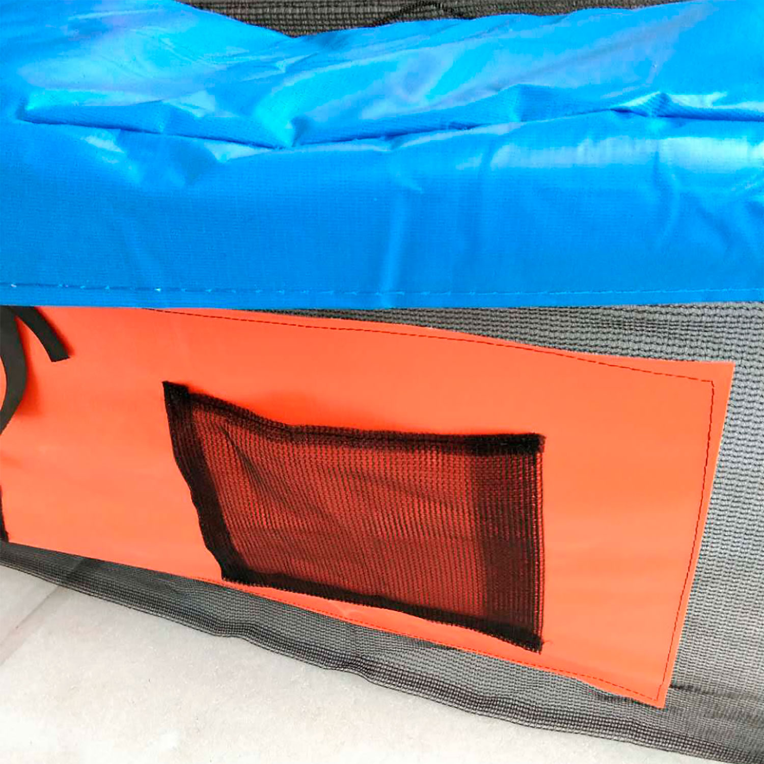  Батут DFC JUMP BASKET 16ft внутр.сетка, лестница (488cм)(два короба) 16FT-JBSK-B по низким ценам в Томске и Северске