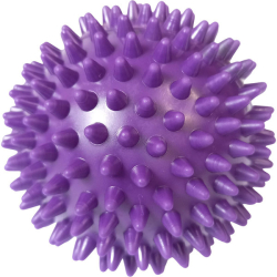 Мяч массажный 9 см E36801-7 твердый ПВХ фиолетовый 10020706