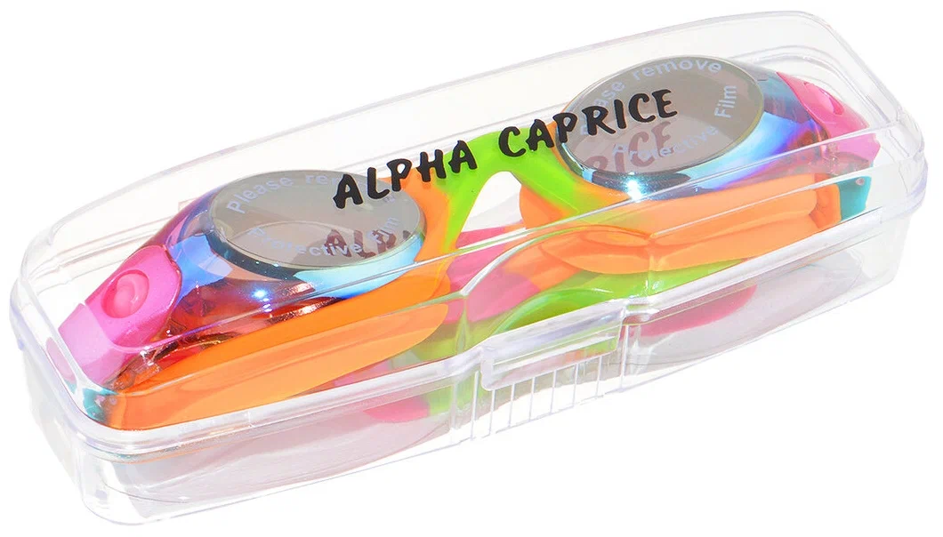 Фото Очки для плавания Alpha Caprice KD-G45 orange/pink/green со склада магазина СпортСЕ