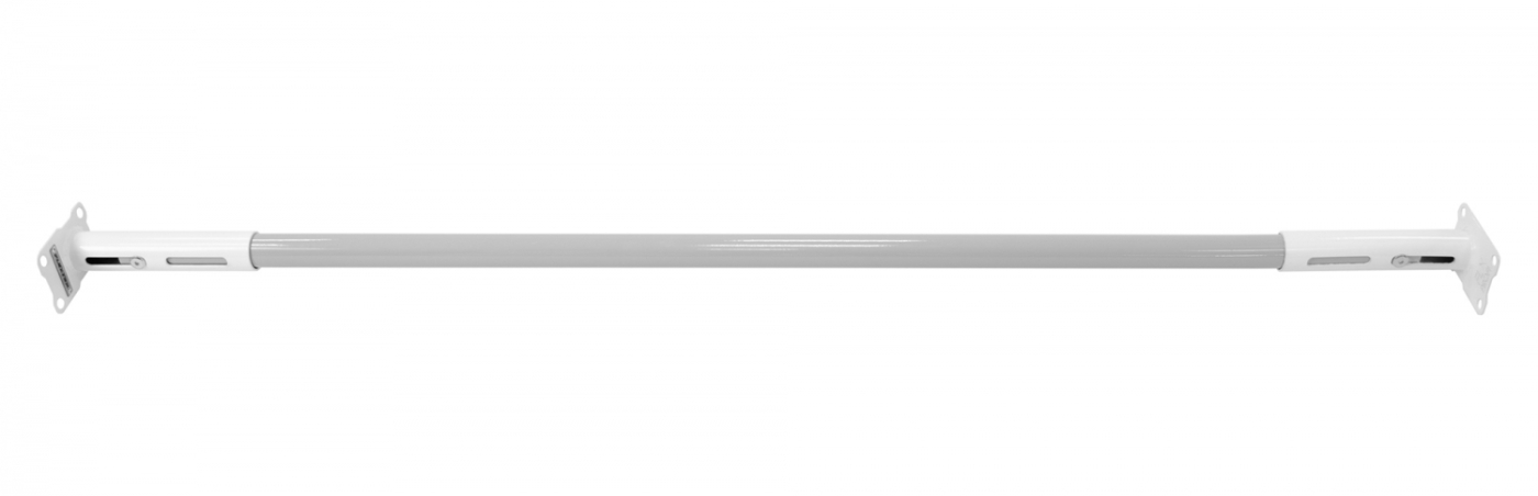 Фото Турник раздвижной 145-170см бело-серый Flexter Profi TP1450-0.16-FLX P со склада магазина СпортСЕ