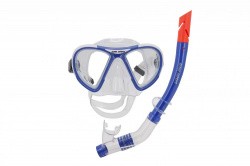 Набор для плавания Alpha Caprice (маска+трубка) MS-1399S24 ПВХ синий
