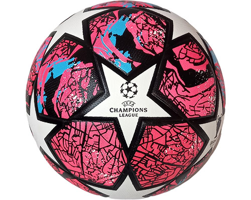  Мяч футбольный E41604-2 League Champions №5 4-слоя, TPU 3.2,  415-450 гр., термосшивка по низким ценам в Томске и Северске