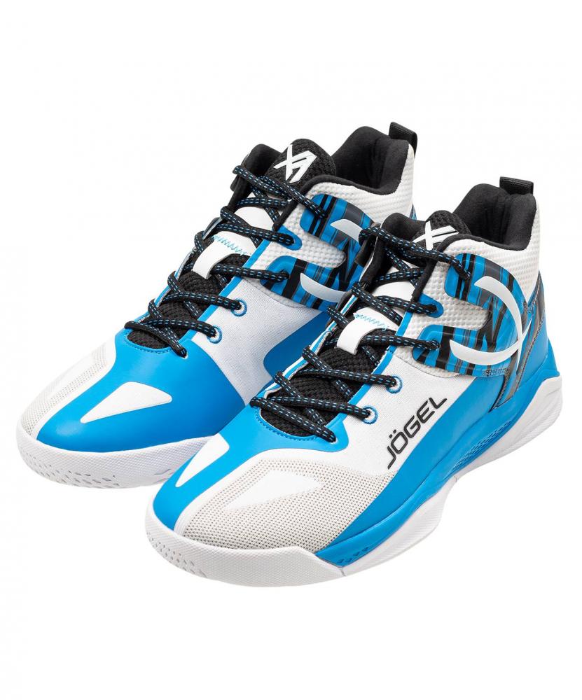  Кроссовки баскетбольные Jögel X1 white/blue ЦБ-00002038 по низким ценам в Томске и Северске