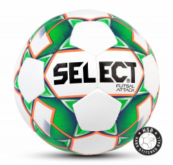 Мяч футзальный Select Futsal Attack без/зел/оранж 854615
