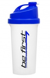 Шейкер Be First TS 1037 700 мл синяя крышка  TS 1037-Blue