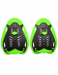 Лопатки для плавания Mad Wave Ergo M black/green M0747 02 2 00W