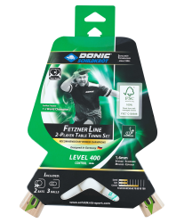 Набор для настольного тенниса Donic-Schildkröt Fetzner 400 FSC Set (2 ракетки + 3 мяча)