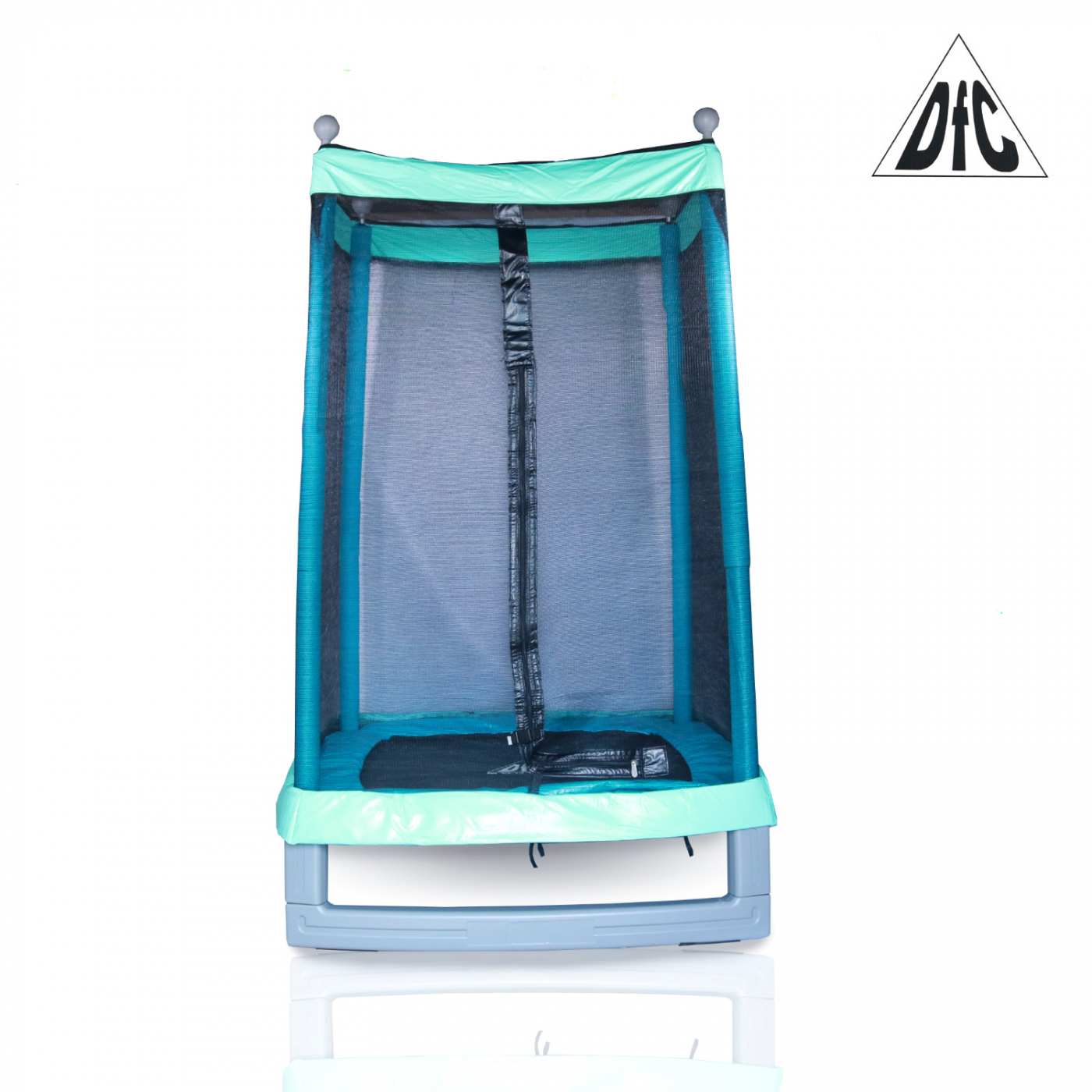  Батут DFC MONKEY 50х50", син/зел, сетка (127х127см) 50INCH-JPMB по низким ценам в Томске и Северске