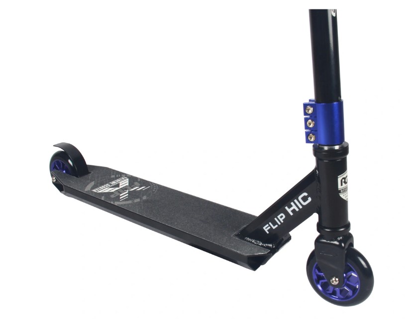  Самокат RGX Flip 2.0 HIC 100мм трюковый black/blue по низким ценам в Томске и Северске