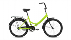 Велосипед Altair City 24 скл (2022) зеленый/серый RBK22AL24012