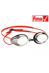 Очки для плавания Mad Wave Streamline Mirror стартовые Red M0457 02 0 05W Очки для плавания Mad Wave Streamline Mirror стартовые Red M0457 02 0 05W