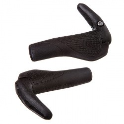 Грипсы STG DC-G216 143 мм с рогами черные Х87800