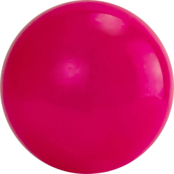 Мяч для художественной гимнастики 15 см AG-15-09 ПВХ розовый