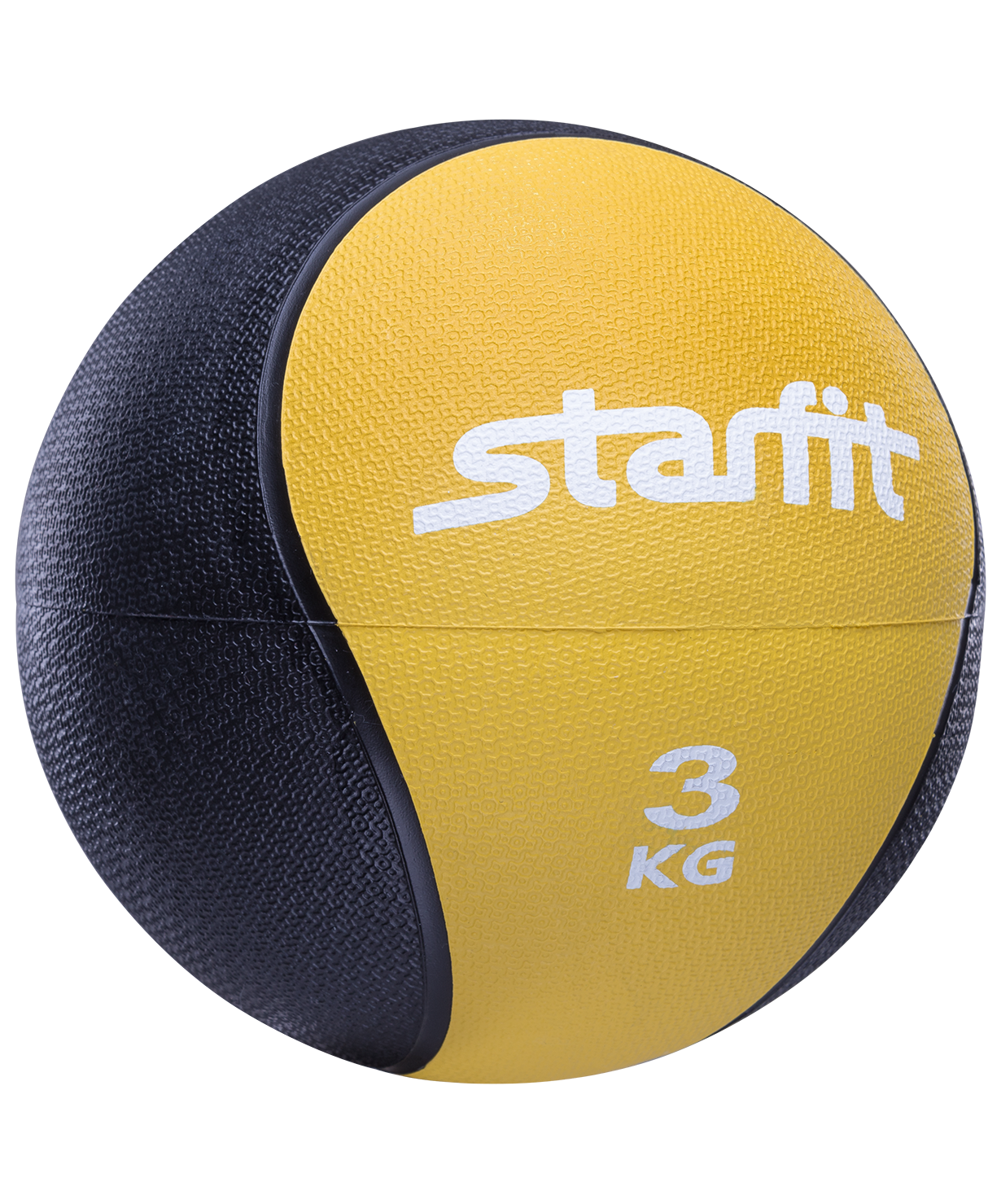 Медбол 3 кг StarFit GB-702 желтый УТ-00007300 Медбол 3 кг StarFit GB-702 желтый УТ-00007300 по низким ценам в Томске и Северске
