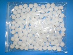 Мяч для настольного тенниса LD-40мм 1шт белый 1/140 11782