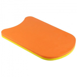 Доска для плавания E32993 с ручками 43х29 см желто/оранжевый 10020260
