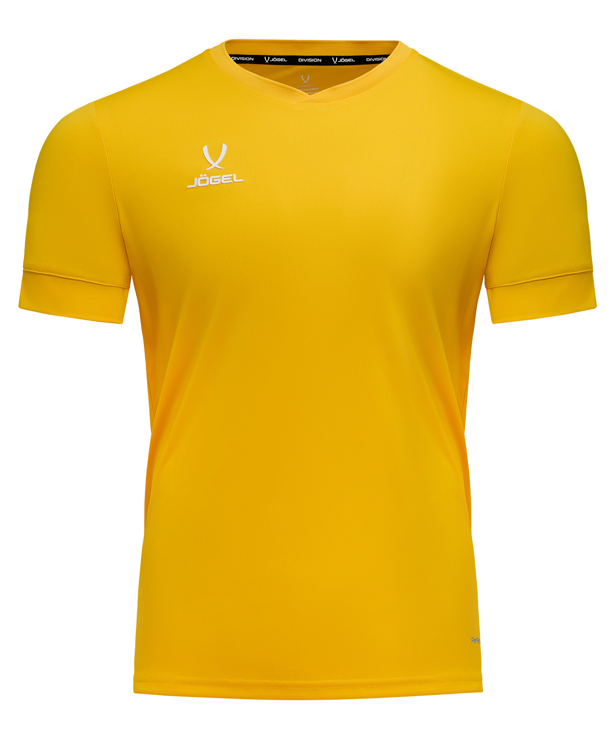  Футболка игровая JOGEL DIVISION PerFormDRY Union Jersey, желтый по низким ценам в Томске и Северске