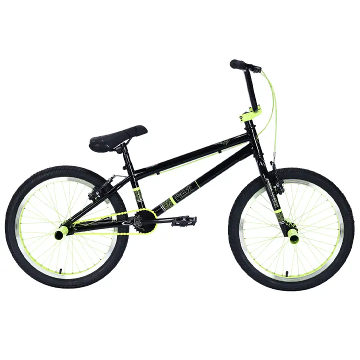 Велосипед BMX TechTeam Fox 20" черно-зеленый Велосипед BMX TechTeam Fox 20" черно-зеленый по низким ценам в Томске и Северске