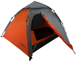 Палатка 63244 Trek II серый и оранжевый