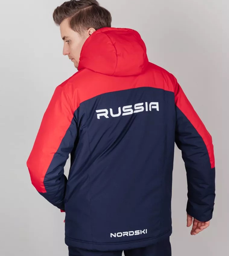 Куртка утепленная Nordski Mount Dark Blue/Red NSM434710 Фото Куртка утепленная Nordski Mount Dark Blue/Red NSM434710 со склада магазина СпортСЕ