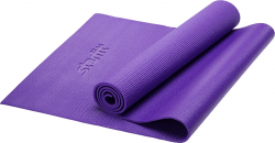 Коврик для йоги StarFit FM-101 PVC 173x61x0,3 см фиолетовый пастель УТ-00018897