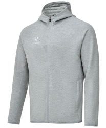 Худи на молнии ESSENTIAL Athlete Hooded FZ Jacket, серый