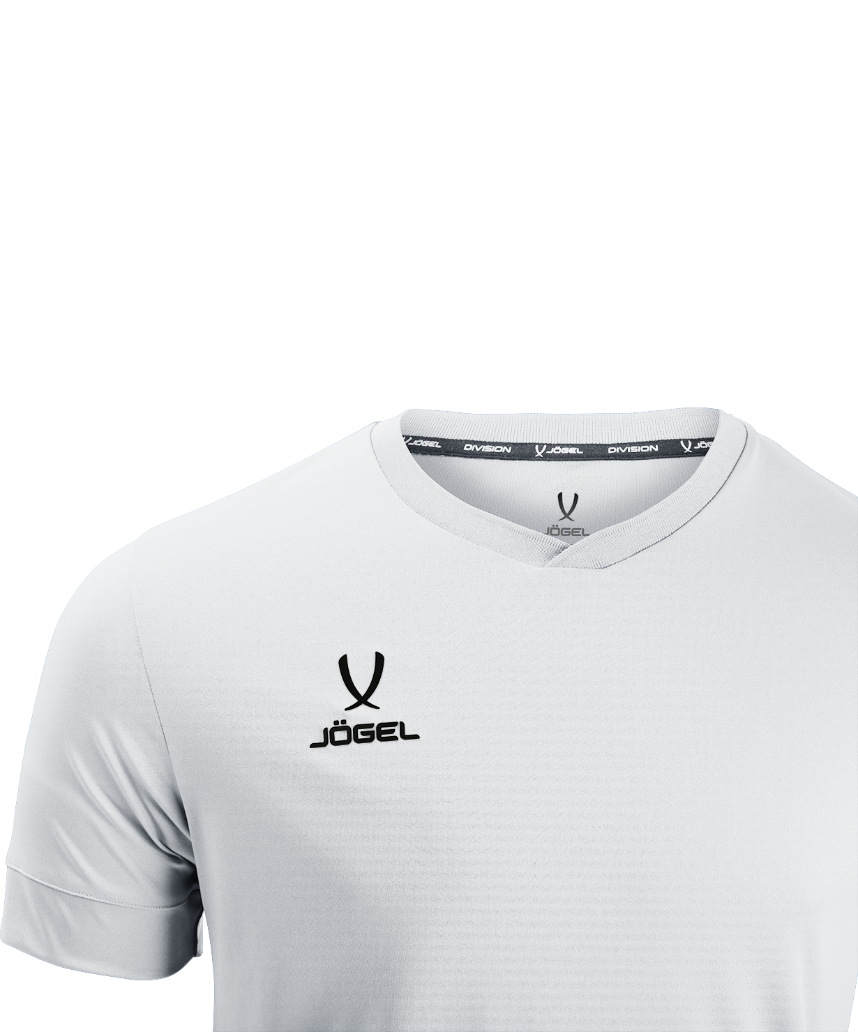  Футболка игровая JOGEL DIVISION PerFormDRY Union Jersey, белый/белый по низким ценам в Томске и Северске