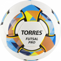 Мяч футзальный Torres Futsal Pro №4 32 п. руч. сшив. бело-мультик FS32024 Мяч футзальный Torres Futsal Pro №4 32 п. руч. сшив. бело-мультик FS32024