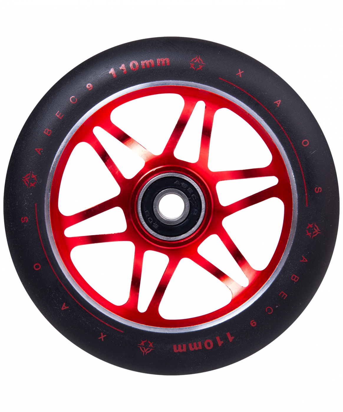  Колесо для самоката Xaos Star Red 110 мм по низким ценам в Томске и Северске