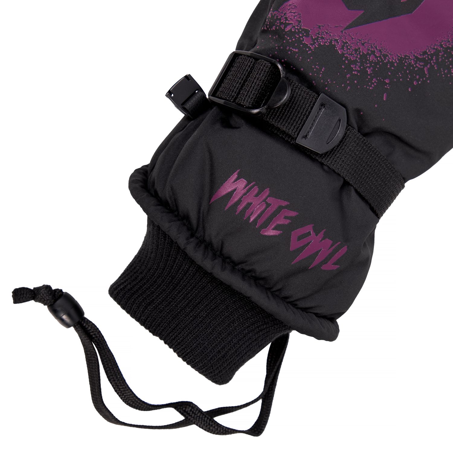  Варежки White Owl Pro mitt WMNS W113442 черный c пурпурным по низким ценам в Томске и Северске